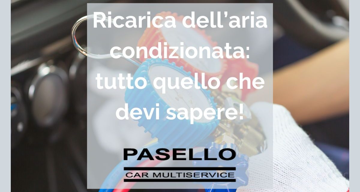 Ricarica aria condizionata auto
