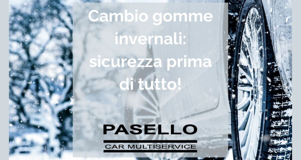 Cambio pneumatici invernali quando farlo